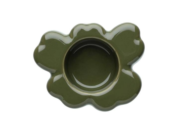 Marimekko Photophore Unikko 3x10 cm Harvest green