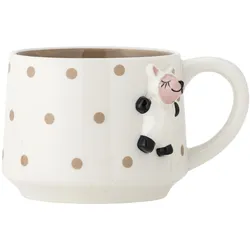 Bloomingville Dolly Kinder Tasse aus Steingut, Ø 9,5xH8 cm