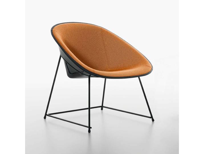 Lounge Sessel Plank Cup Orange, Neu