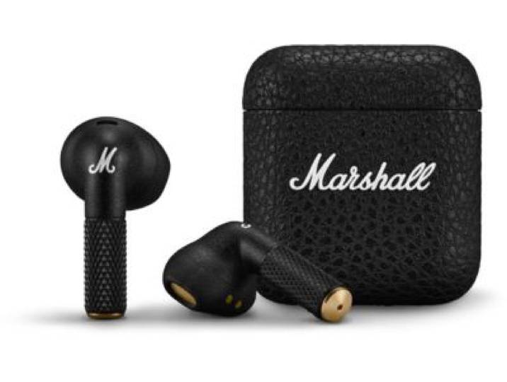 Marshall - Ecouteurs Minor Iv Noirs - Sans Fil, Autonomie 30h