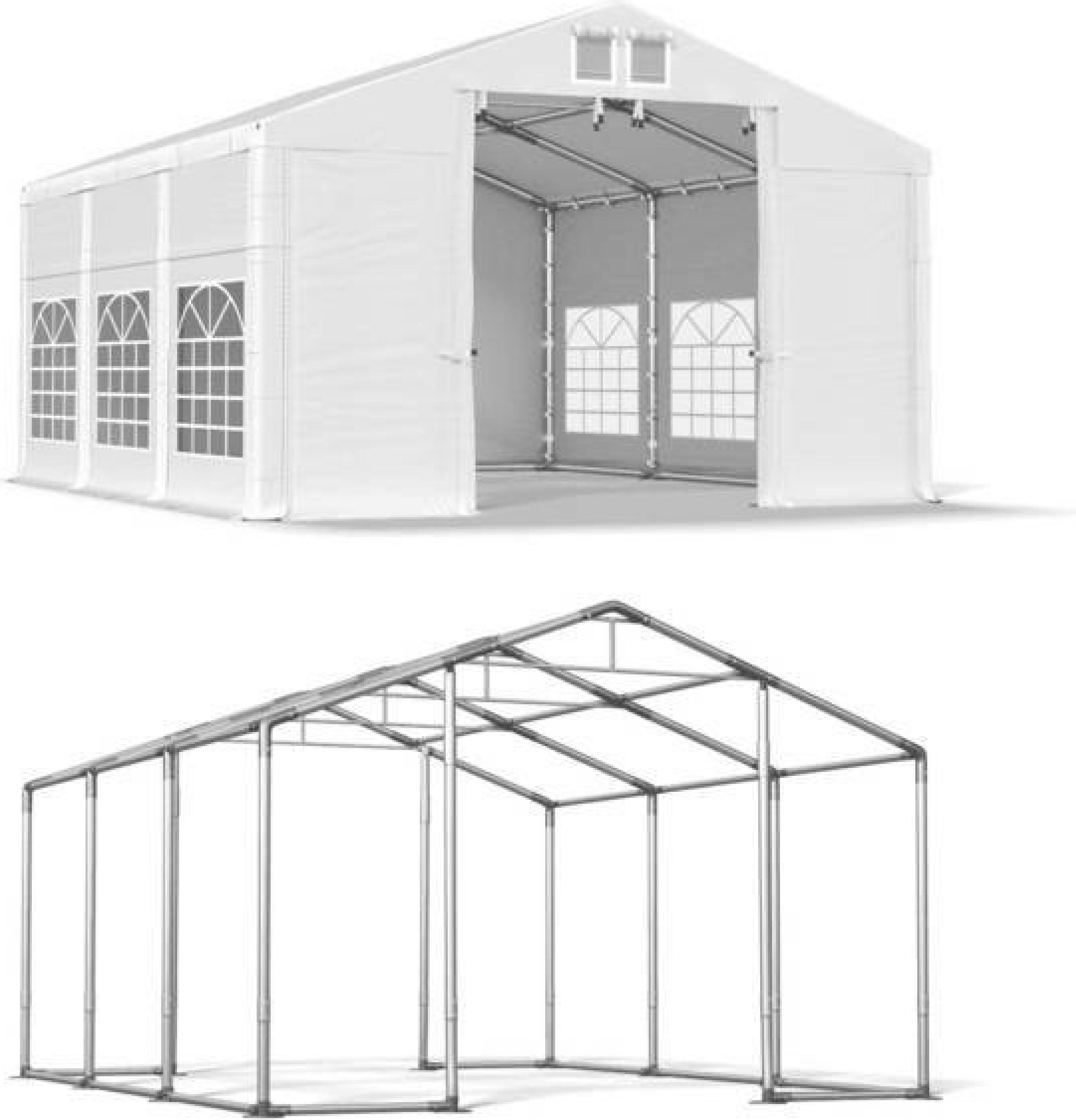 Saison Tent 4x6 Weiß WINTER ISD