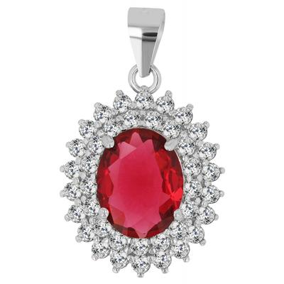 Kettenanhänger ADELIA´S "hochwertiger Schmuck Anhänger aus 925 Sterling Silber", blau, Schmuckanhänger, Damen, Silber 925 (Sterlingsilber), Kettenanhänger