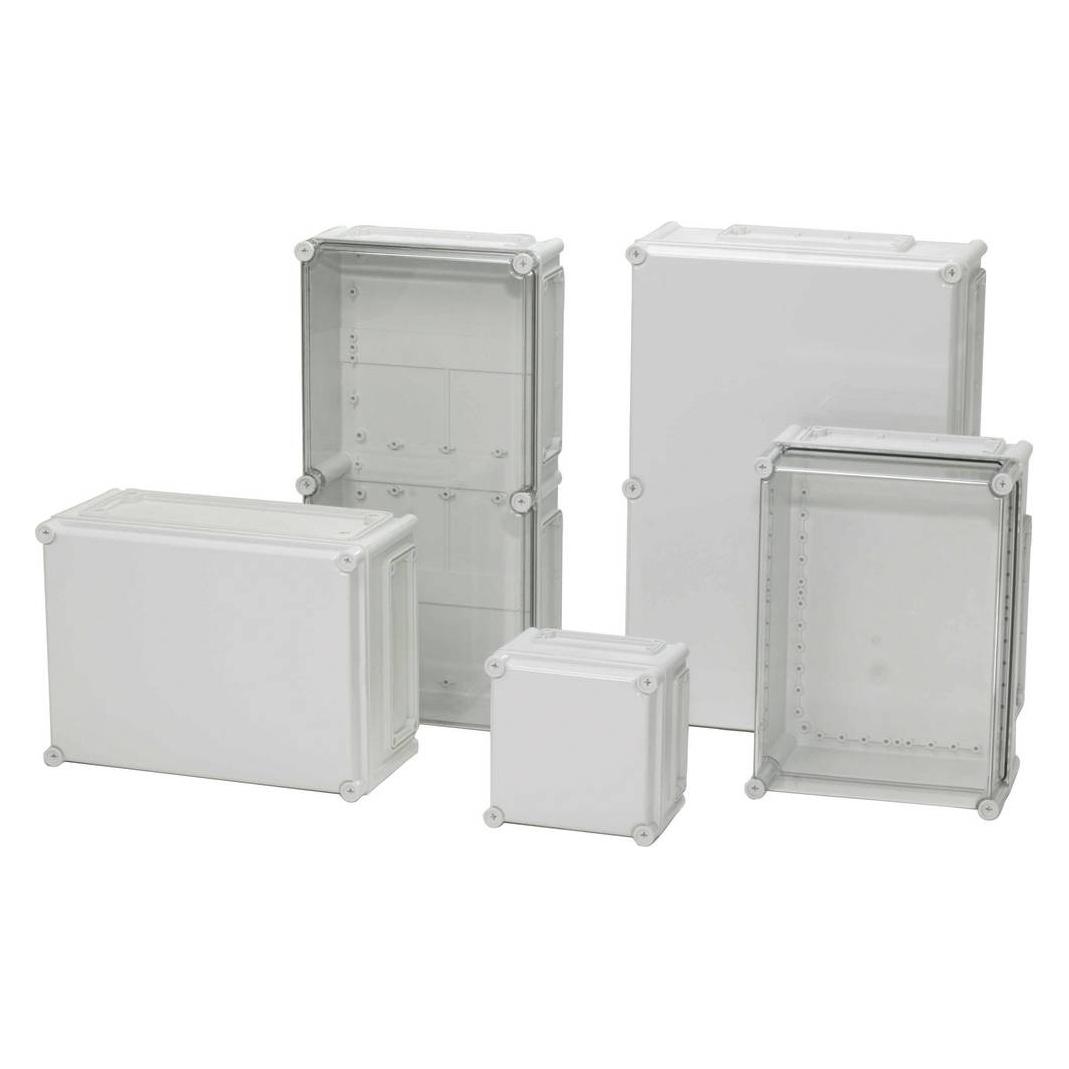 Fibox Installations-Gehuse 380 x 280 x 180 Polycarbonat Licht-Grau (RAL 7035) EKPL 180 G 1 St. (25 (Gehäuse) (2538061)