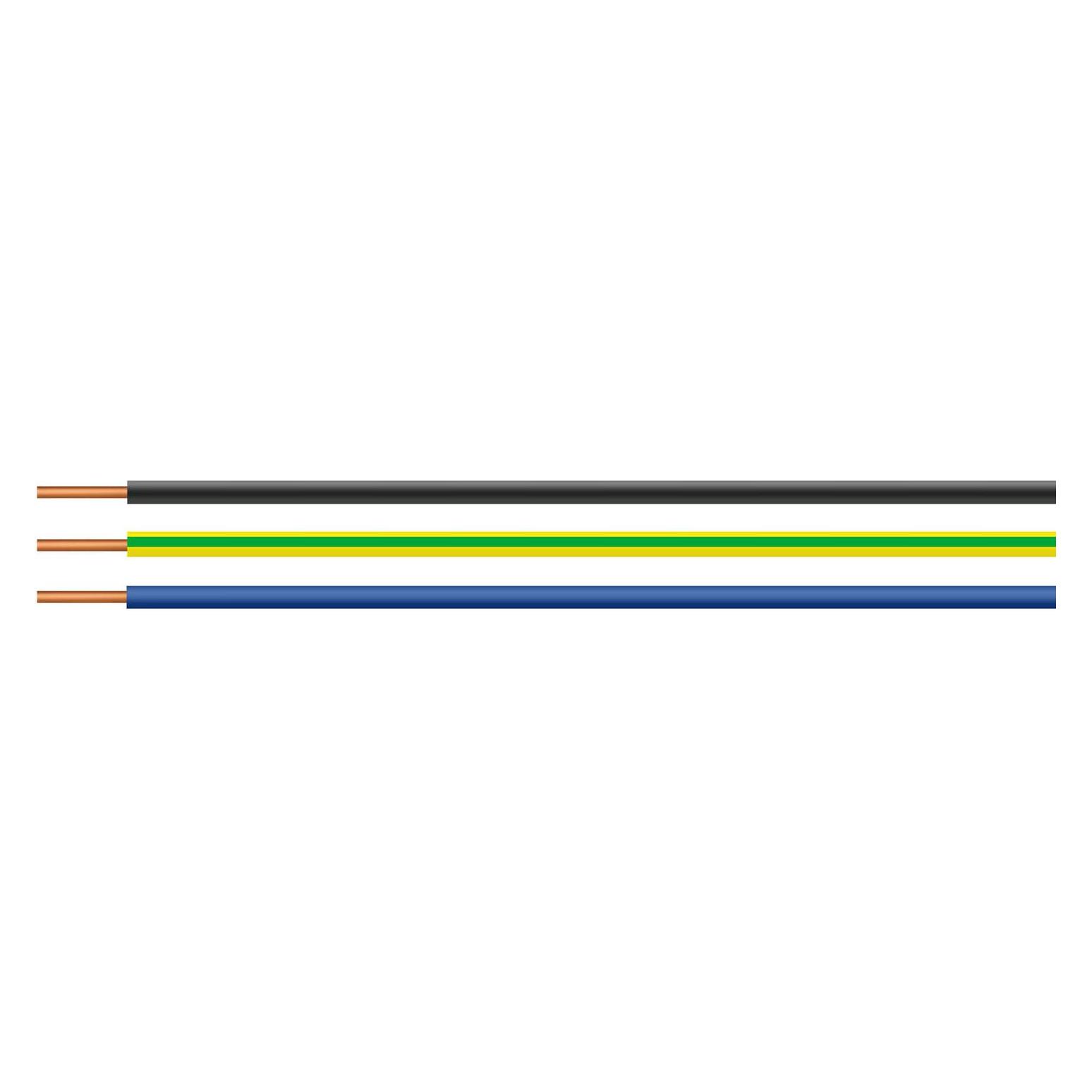 Helukabel 28981-100 Einzelader H07V-U 1 x² Braun (100 m) (28981-100)