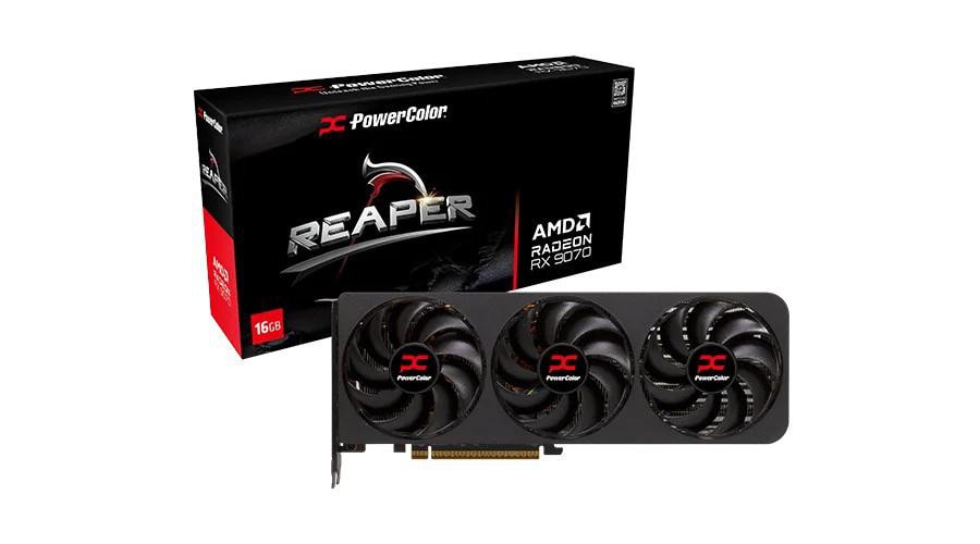POWERCOLOR AMD Radeon RX 9070 Reaper Grafikkarte 16 GB