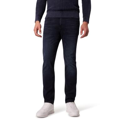 Straight-Jeans "Rando" Gr. 34, blau (dunkelblau used), PIONEER AUTHENTIC JEANS, Jeans, Herren, 34, Länge 30, Denim/Jeans, Obermaterial: 99% Baumwolle, 1% Elasthan, Straight-Jeans, Dicke Nähte denim