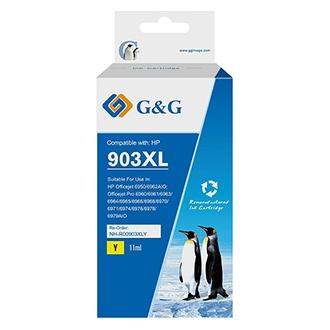 G&G Tintenpatrone kompatibel HP 903XL/ T6M11AE XL-Gelb (Y) (18846)
