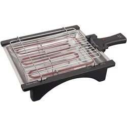Jata Grill BQ95 2000W Schwarz, Tischgrill, Schwarz