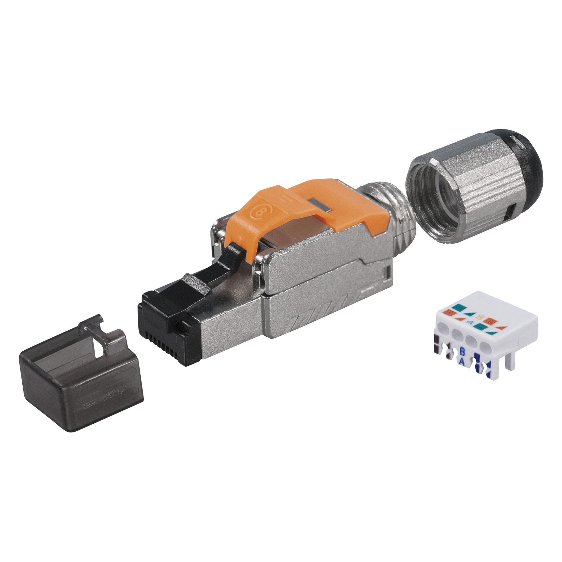Maxtrack Tool-less Cat.8 STP Stecker (TI 60 Q)