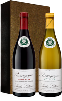 Vinatis Wein Geschenkset - Louis Latour - Burgunder Must Have - 2 fl - 1.5L