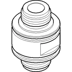 Dornbracht Anschluss 0929050212090 09290502120 D.29 x 41,5 mm
