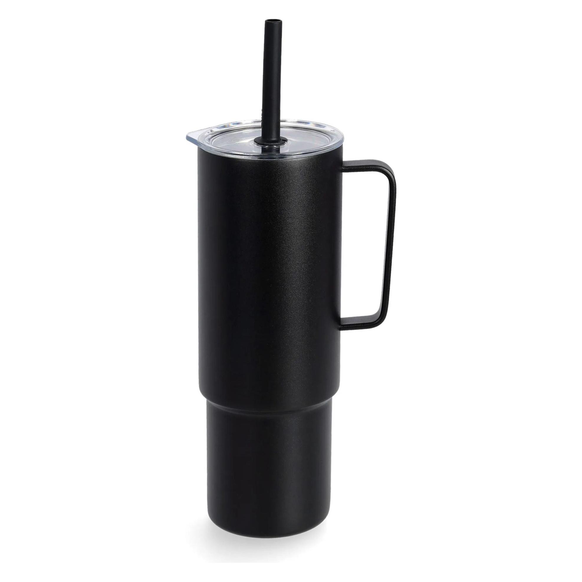 Miir All Day Straw Cup Black - Thermobecher mit Strohhalm 950ml (0.95 l) (ADSC1SV32002)