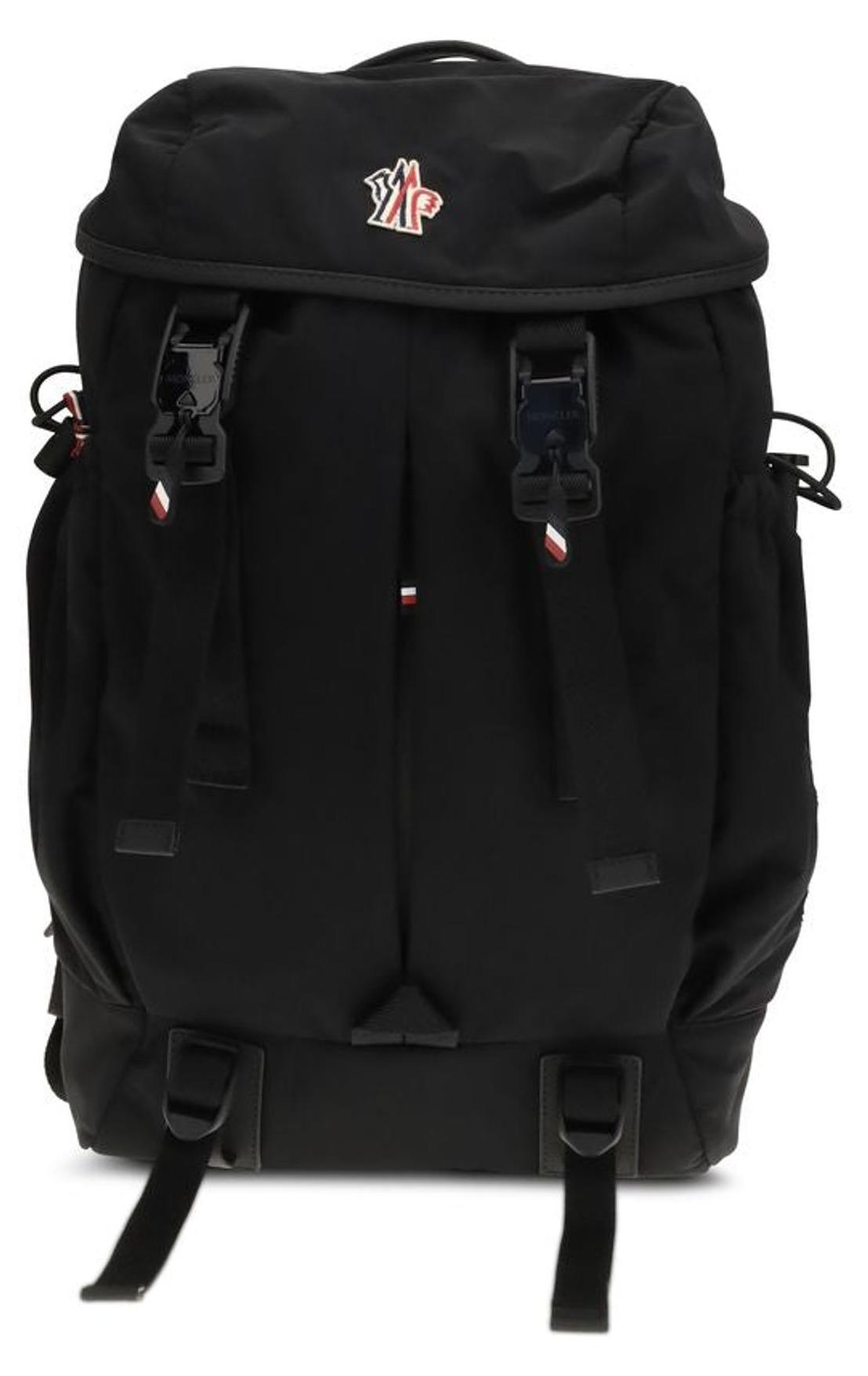 MONCLER GRENOBLE Rucksack für Herren, schwarz - EINFACHE AUSFÜHRUNG