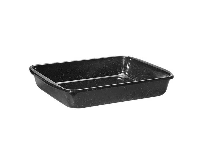 Riess Bräter Profi, rechteckig, 32.8x7x41.7 cm, hitzebeständige Griffe, backofengeeignet, kratzfest, rostfrei, Kochgeschirr, Töpfe, Bräter