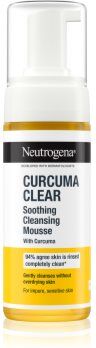 Neutrogena Curcuma Clear espuma de limpeza apaziguador 150 ml. Curcuma Clear