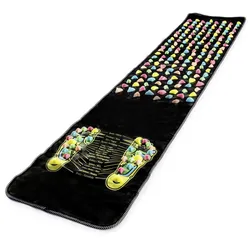 Fußreflexzonen-Massagematte (BHT 175x0,60x35 cm) - bunt - BHT 175x0,60x35 cm