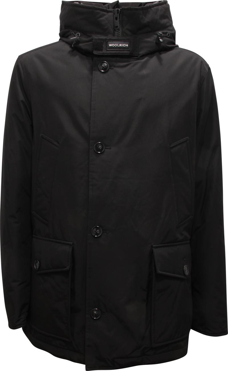 L5354 Piumino Uomo Woolrich Arctic Anorak Man Jacket Black