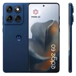 Motorola Edge 60 (512 GB, Pantone Gibraltar Sea, 6.67", Dual SIM, 5G), Smartphone, Blau