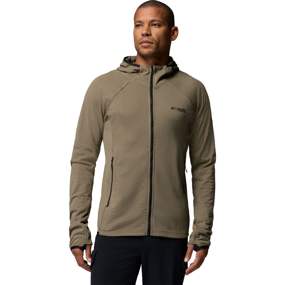 Columbia Men’s Arctic Crest II Technical Hooded Fleece Jacket stone green (397) XXL 217293-2172931-397-XXL