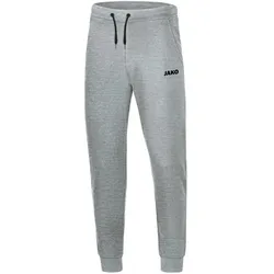 JAKO Base Jogginghose mit Bündchen hellgrau meliert 3XL