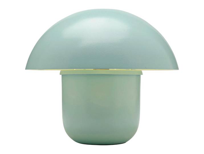 Kare-Design Tischleuchte Mushroom, Mintgrün, Metall, Pilz, 29x27x29 cm, Lampen & Leuchten, Innenbeleuchtung, Tischlampen, Tischlampen