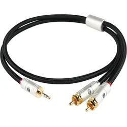 Boaacoustic Blackberry HiFi TRS-RCA2 Klinke/Cinch Kabel 5m