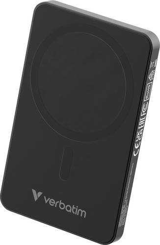 Verbatim Charge 'n' Go Essentials Powerbank 5000 mAh USB PD 3.0, QC 3.0, Adaptive Fast Charge USB-C Schwarz