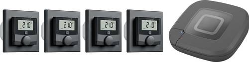 Homematic IP Starter Kit smarte Fußbodenheizung HmIP-HAP2-A+HmIP-BWTH-A