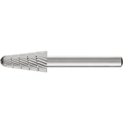 PFERD Frässtift KEL Ø 12 mm Kopflänge 25 mm Schaft-Ø 6 mm Verzahnung 3