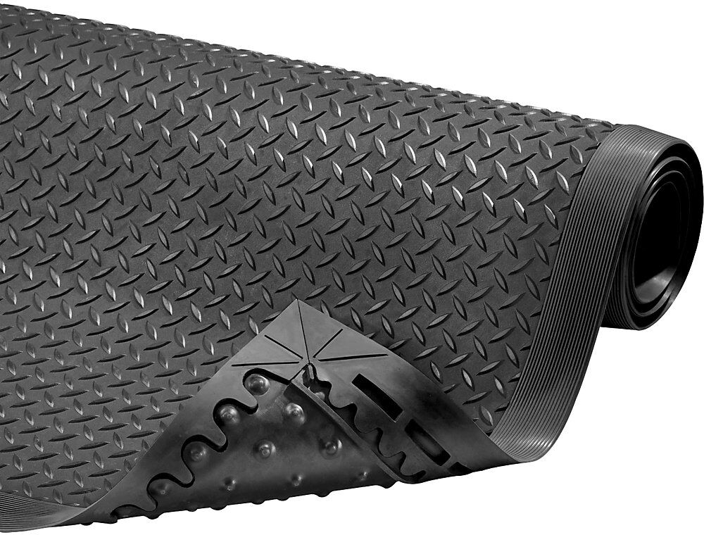 Anti-Ermüdungsmatte Cushion Flex®, LxB 2100 x 910 mm, schwarz NOTRAX