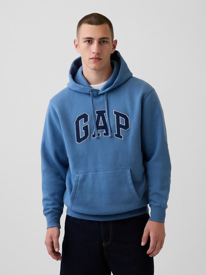 GAP Hoodie in Blau - M