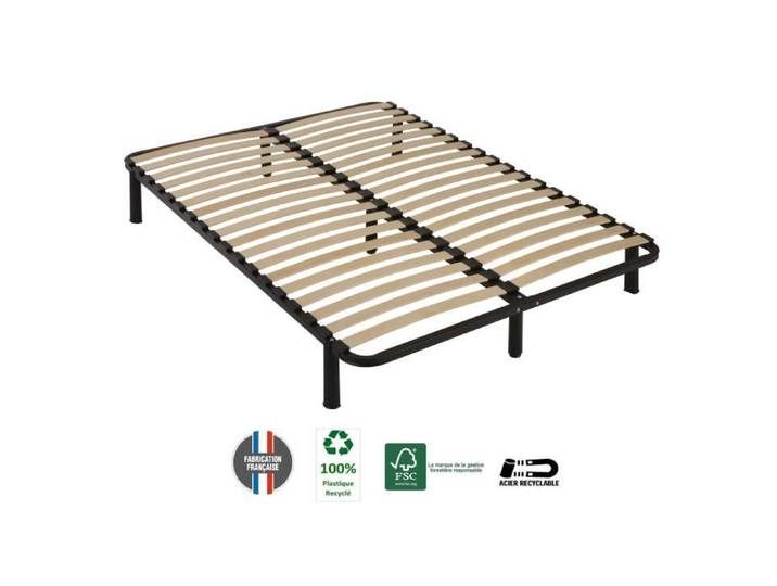 Sommier 140 x 190cm - 7 pieds - kit - SEDAC Conforkit