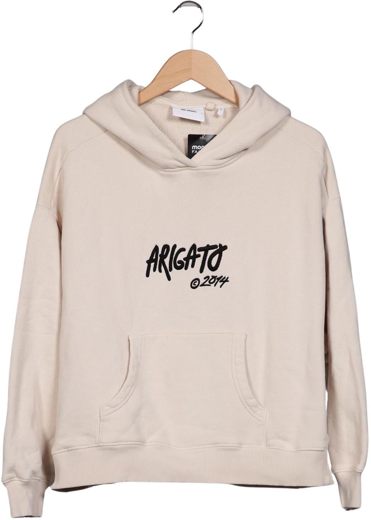 Axel Arigato Damen Kapuzenpullover, Beige, Gr. XL, Baumwolle - Second Hand