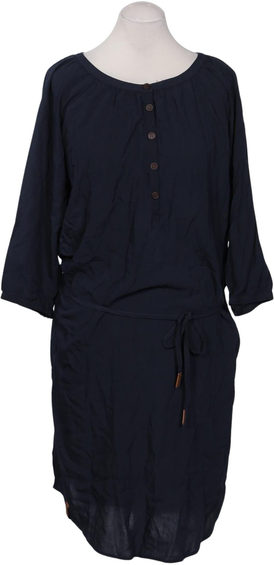 Naketano Damen Kleid, Marineblau, Gr. M, Viskose - Second Hand