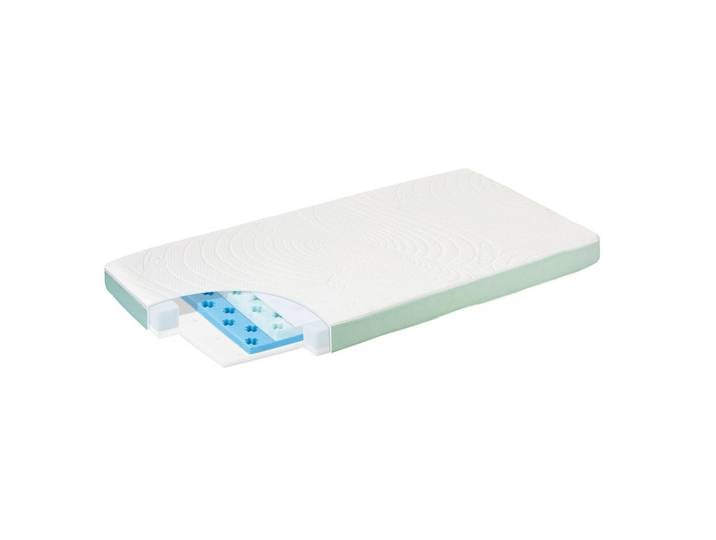 Alvi Kindermatratze, Weiß, 140x70 cm, Oeko-Tex® Standard 100, Bezug abnehmbar/waschbar, schadstoffgeprüft, Sicherheits-Trittkanten, Baby- und Kleinkindseite, Schlafzimmer, Matratzen Shop, Matratzen, Jugendmatratzen & Kindermatratzen