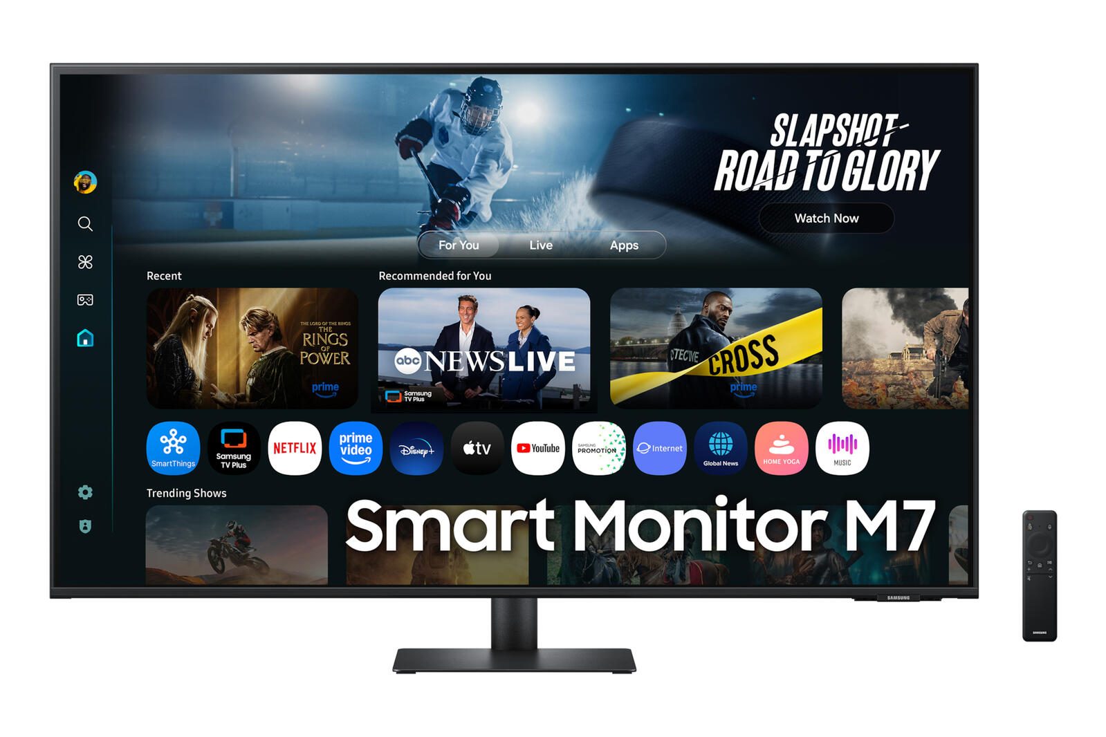 Samsung M70F S43FM700UU Smart Monitor 108 cm (43") LS43FM700UUXEN