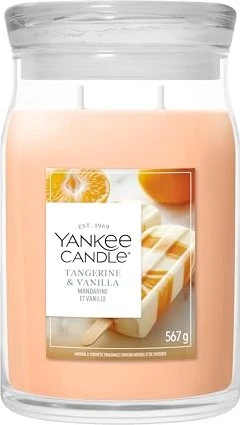 YANKEE CANDLE Signature Tangerine & Vanilla 567 g