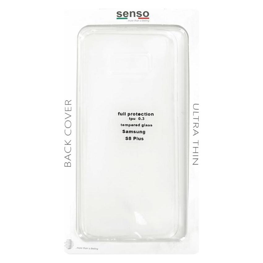 Senso Back Cover+gehärtetes Glas Samsung S8 Plus (Samsung Galaxy S8+) (SEFPSAMS8PTR)