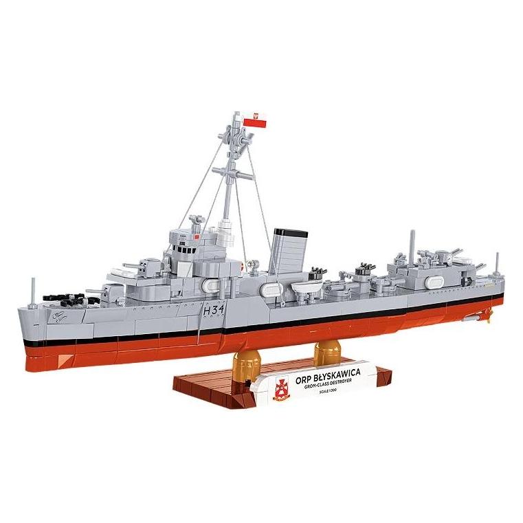 Cobi ORP Błyskawica Modellbausatz 1:300 - Zerstörer (419183)