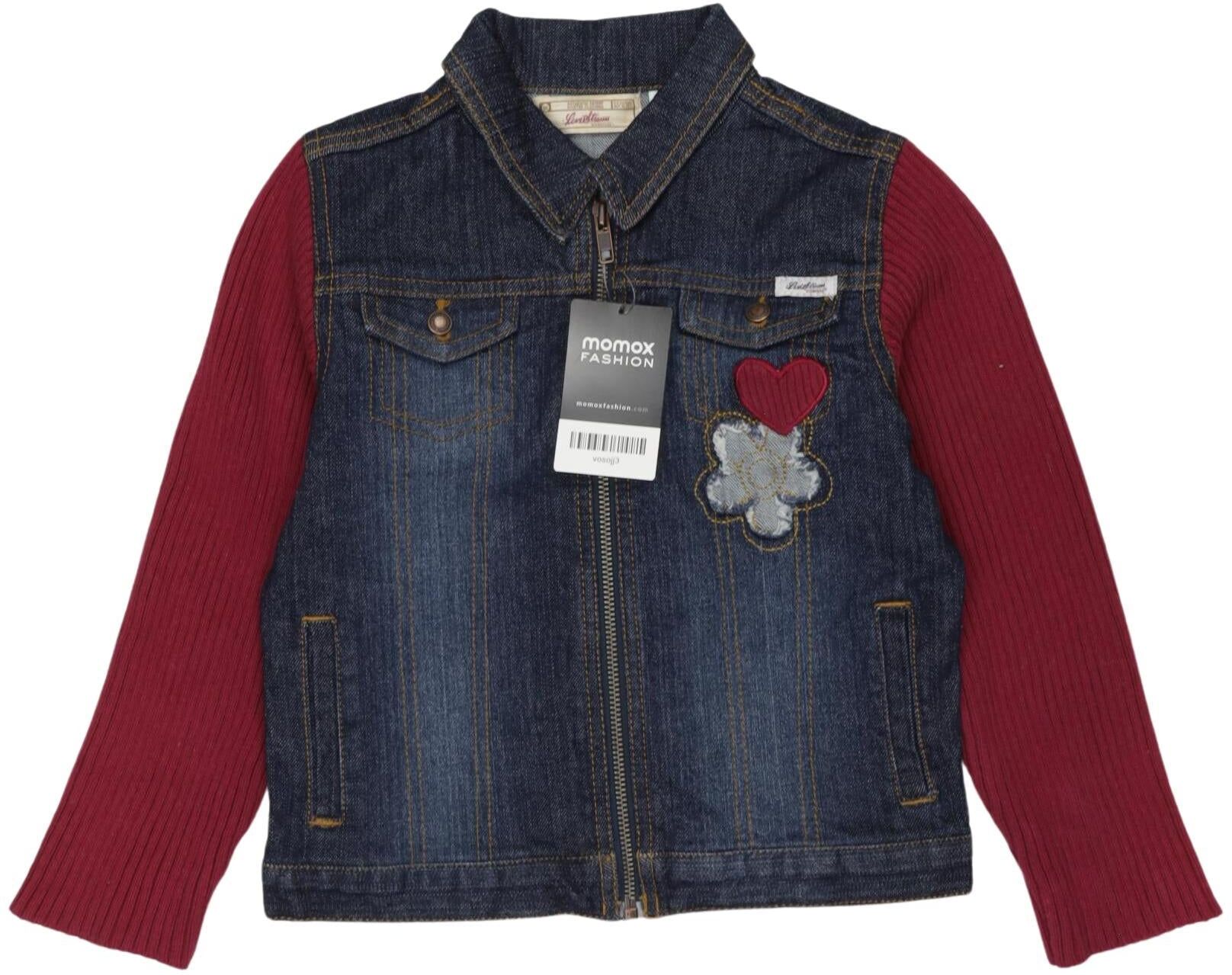 Signature by Levi Strauss & Co. Mädchen Jacke oder Mantel, Mehrfarbig, Gr. EU 116, Baumwolle / Elasthan - Second Hand