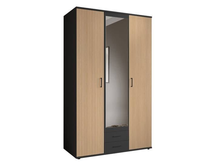Z2 Drehtürenschrank LAURIE, eiche, Holznachbildung