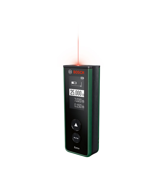 Bosch Digitaler Laser-Entfernungsmesser Zamo 0603672900