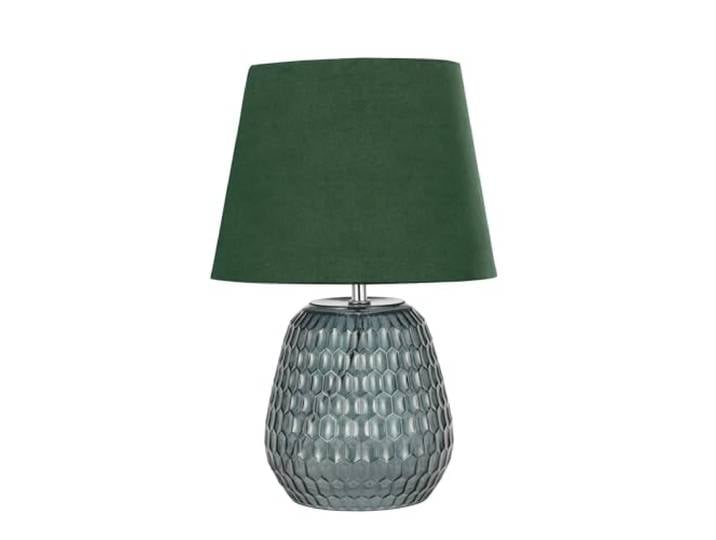 Pauleen Paulmann 48157 Crystal Velours Lampe à poser en tissu et satin\, verre vert\, max. 40 W\, E14\, vert\, 230 V\, verre/tissu