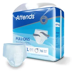 Inkontinenzhose Attends Pull-Ons 6 Einweghosen Extra Large 4 x 16 Stück