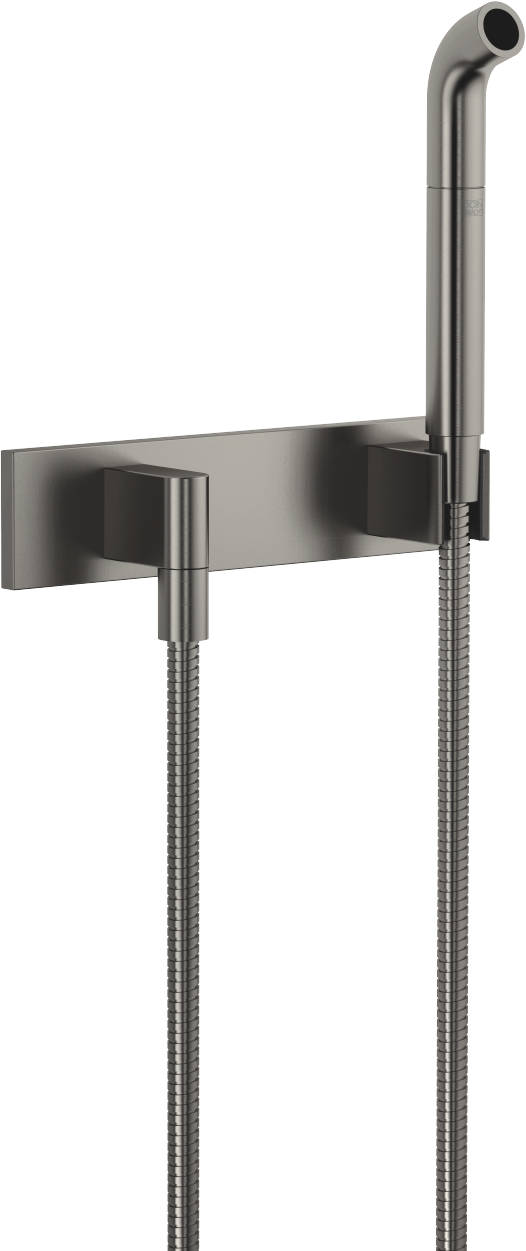 Water Modules Dornbracht match0 27838979-99 tuyau verseur avec plaque de recouvrement, platine foncé mat