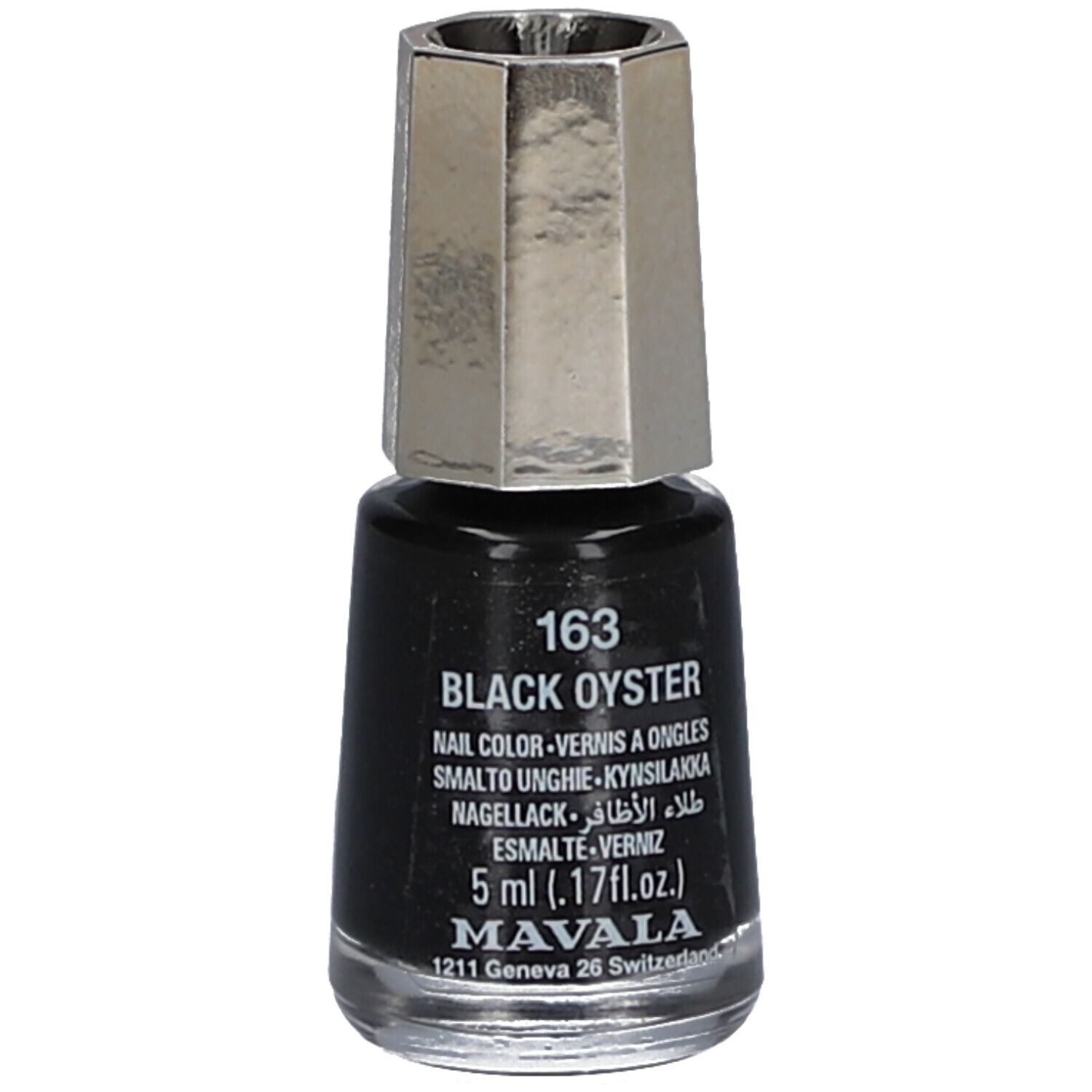 Mavala Vernis Ongl Black Oyster166 5 ml Nagellack new