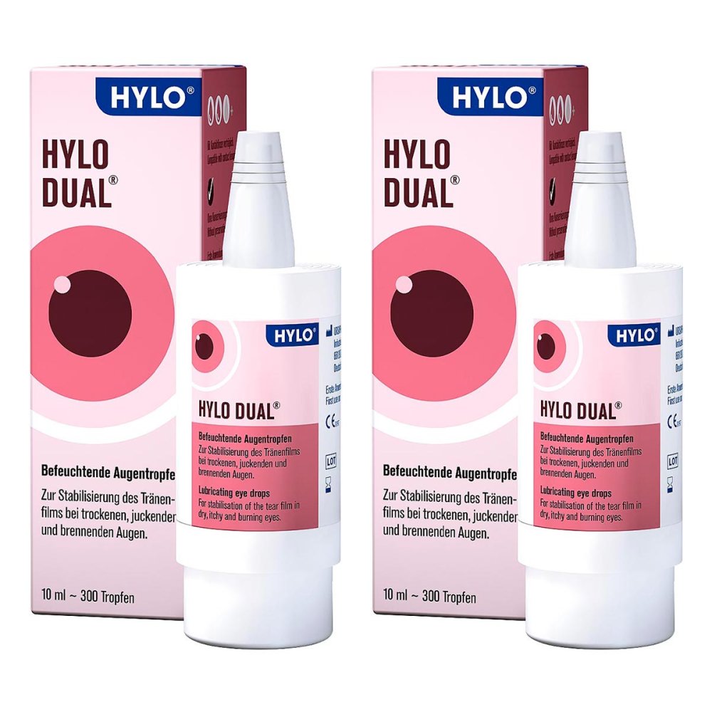 URSAPHARM Arzneimittel GmbH Hylo Dual Augentropfen 08104542