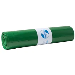 DEISS PREMIUM ® - Abfallsäcke aus Recycling-LDPE 120 l 25 Stück/Rolle, 250 Stück/Karton
