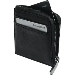Stackers Etui für Dokumente schwarz mit Reißverschluss