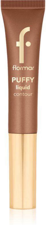 flormar Puffy Liquid Contour contouring cream with applicator shade 002 Hot Chocolate 12 ml